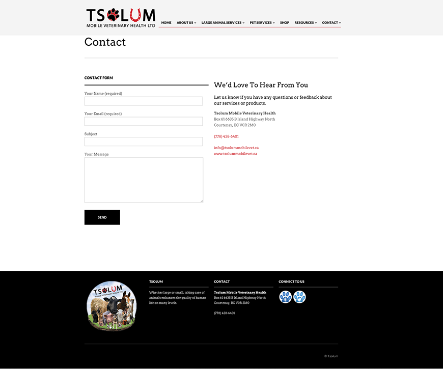Tsolum – Website